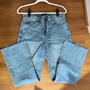 Ann Taylor The Kick Crop Jeans Size 6